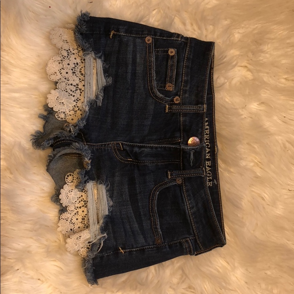 American Eagle jean shorts